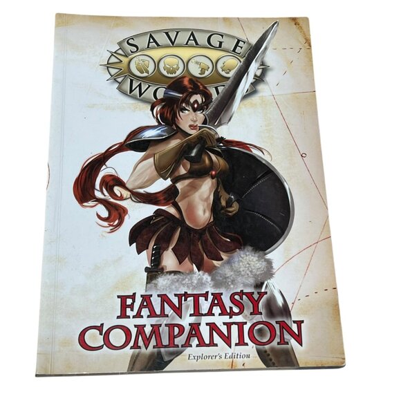 Savage Worlds Fantasy Companion Explorers Edition RPG Book - Picture 1 of 2